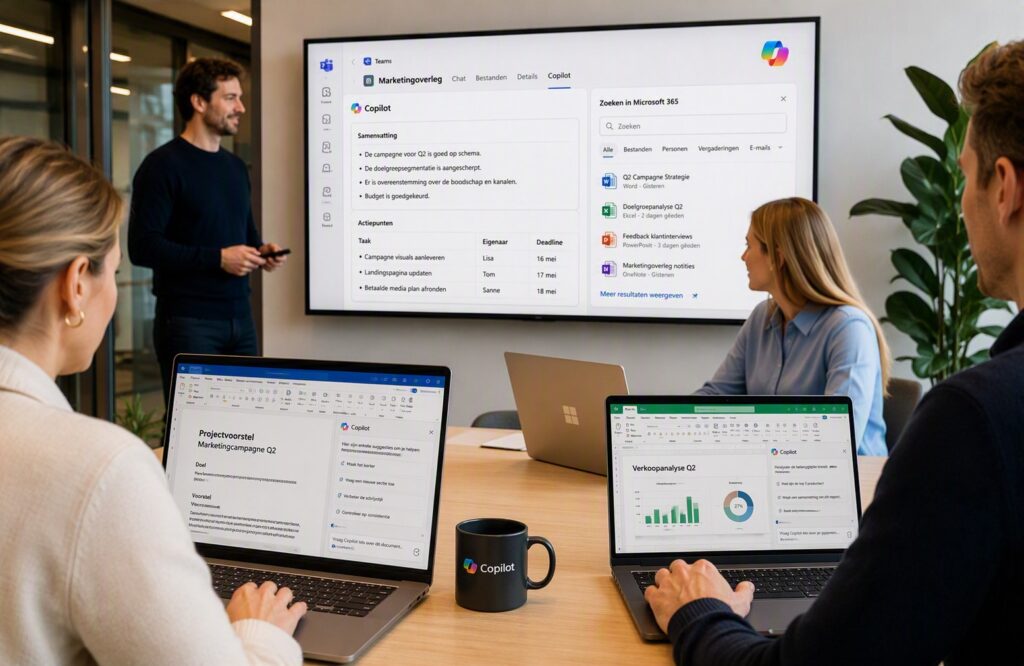 Microsoft copilot adoptie